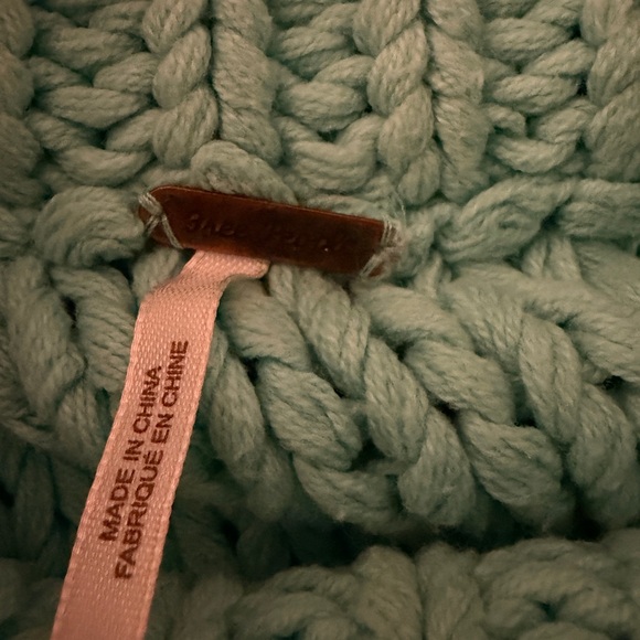 Free People My Only Sunshine teal women’s sweater - Picture 5 of 6